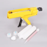 manual ab glue cartridge caulking gun caulk cleaning glue ab epoxy gun cartridge 400ml 11 and mixing tube mc10 18 thread mouth