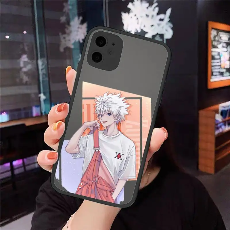 

Anime Hunter x Hunters Phone Cases matte transparent For iphone 7 8 11 12 plus mini x xs xr pro max cover