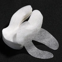 80 pcs disposable silk technology diy cosmetic eye mask paper sheet ultra thin beauty salon eye care tool supplies for women men