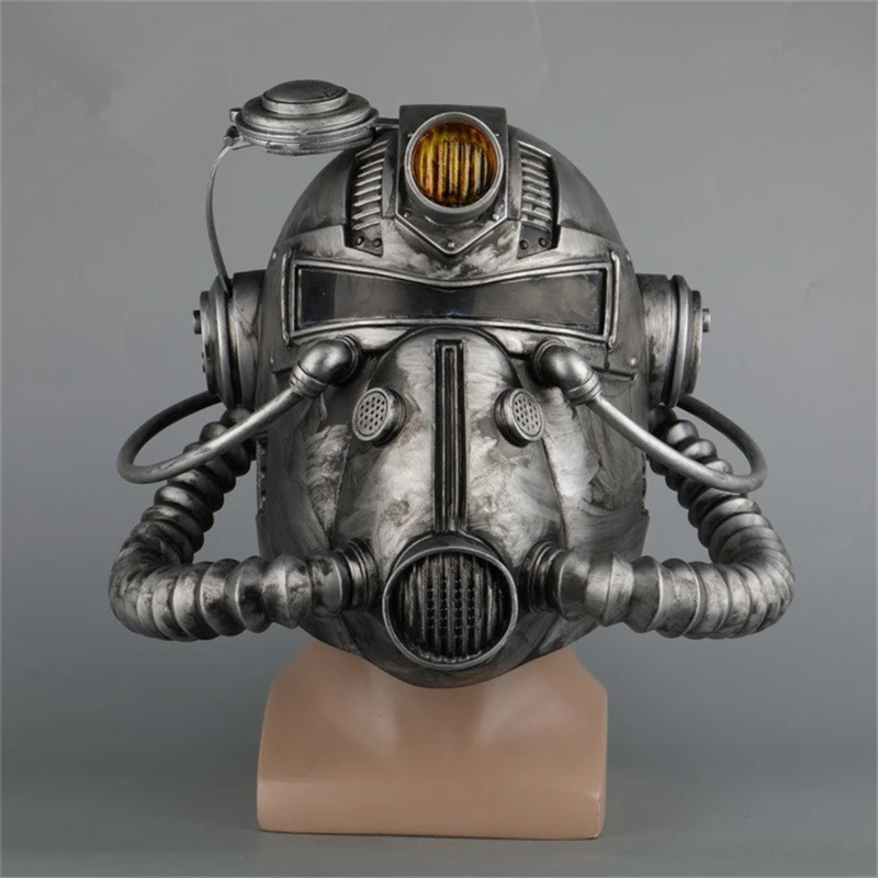 Fallout 76 Vault Boy косплей радиационная мягкая ПВХ маска мощная Armour Helmet маскарадные