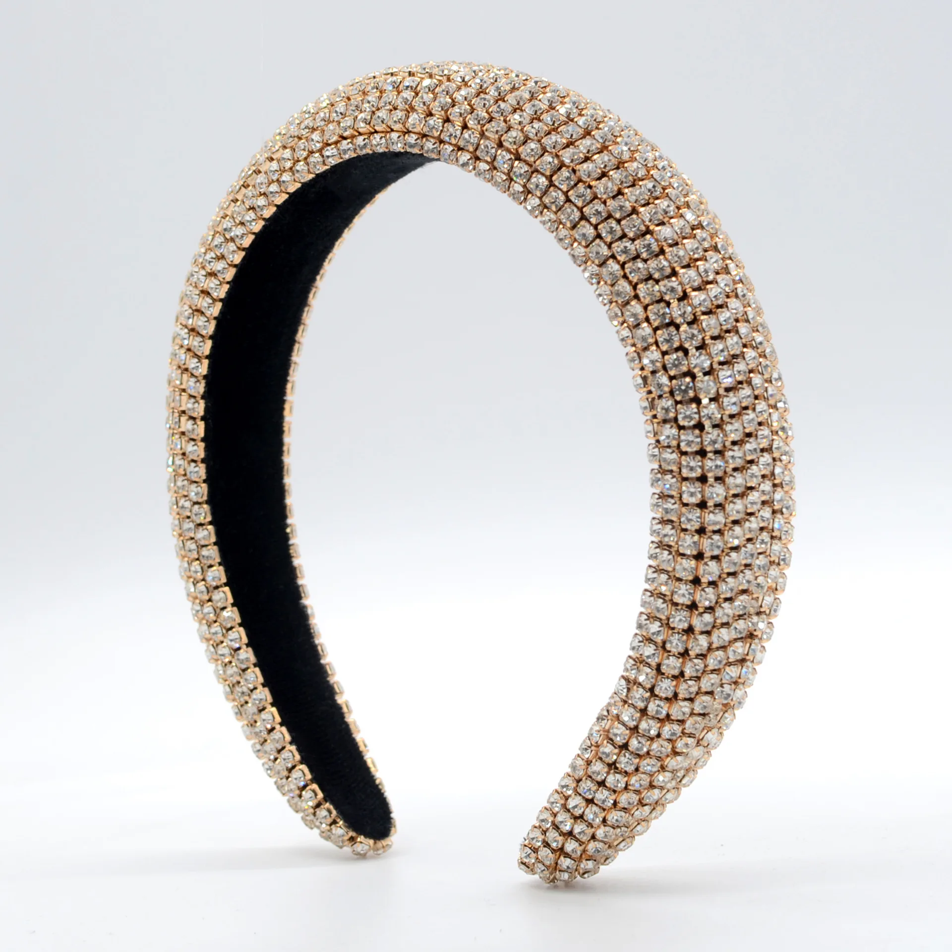 

Rhinestone headband headband catwalk celebrities full drill Korean version full drill Baroque headband