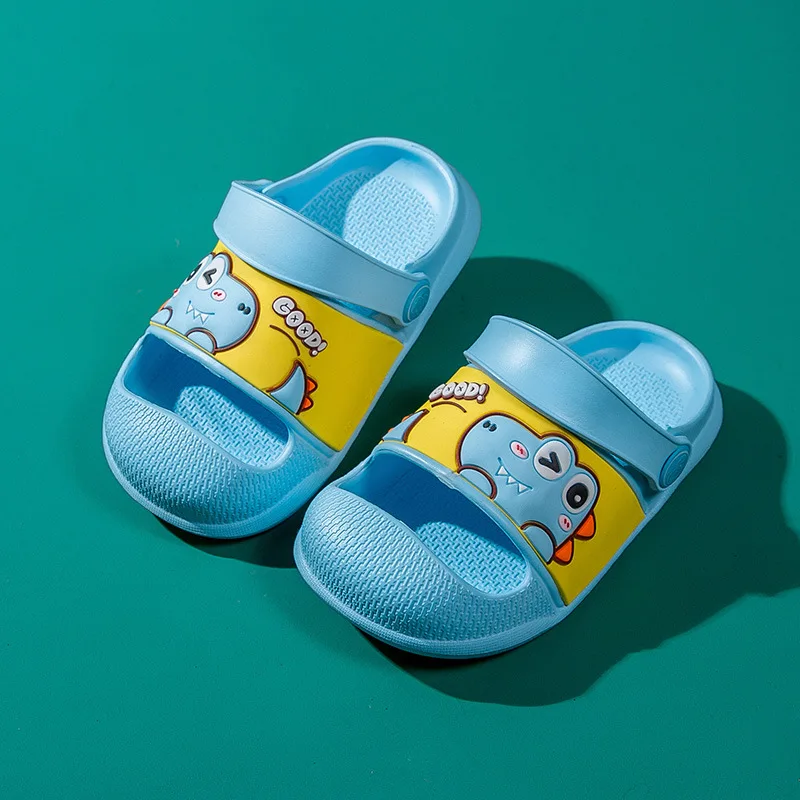 

Children's Slippers NEW cute cartoon dinosaur sandals in summer