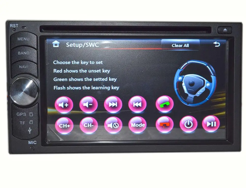 Универсальный автомобильный DVD плеер 2 Din 6 &quotin dash с GPS картой BT/TV/большим USB слотом