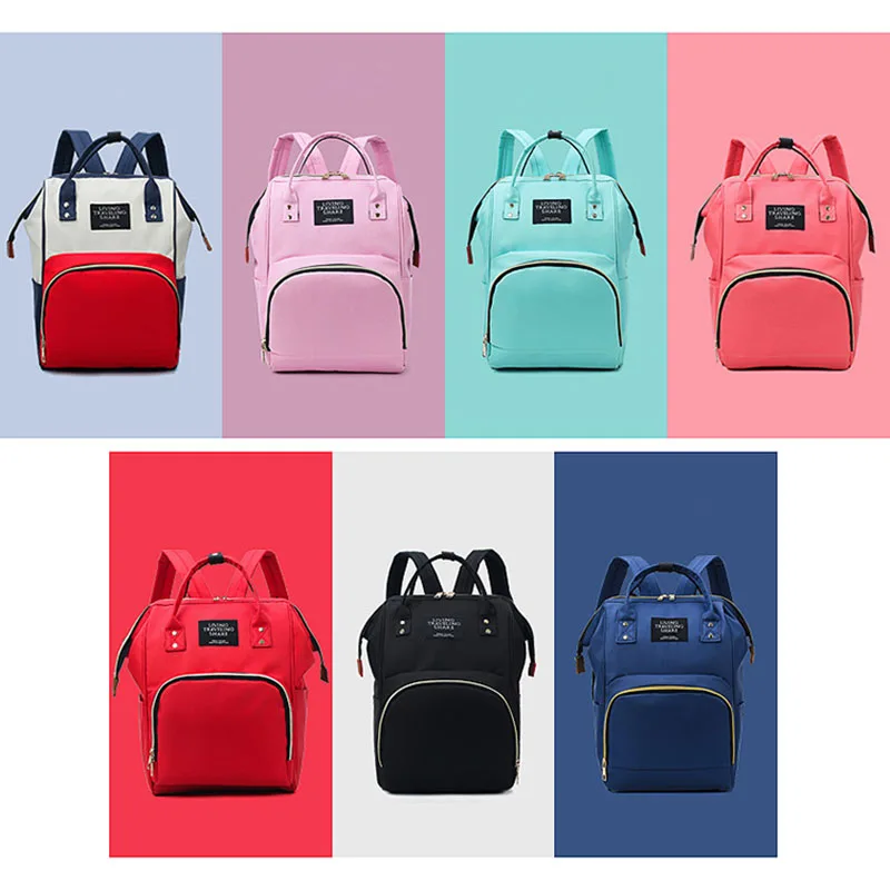 

Baby Diaper Bag Mummy Travel Backpack Nappy Bag Large Capacity Stroller Organizer Maternity Nursing Bags Women Bag Baby Care Bag