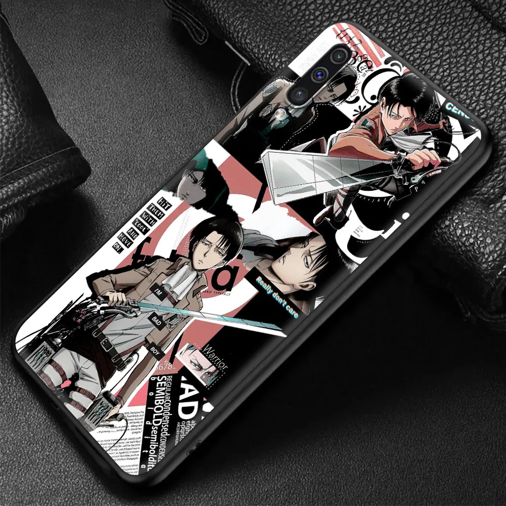 

Anime Japanese Attack On Titan Phone Case for Samsung Galaxy A21S A50 A70 A12 A10 A10S A02S A20E A40 A20 A51 A71 A30 Soft Coque