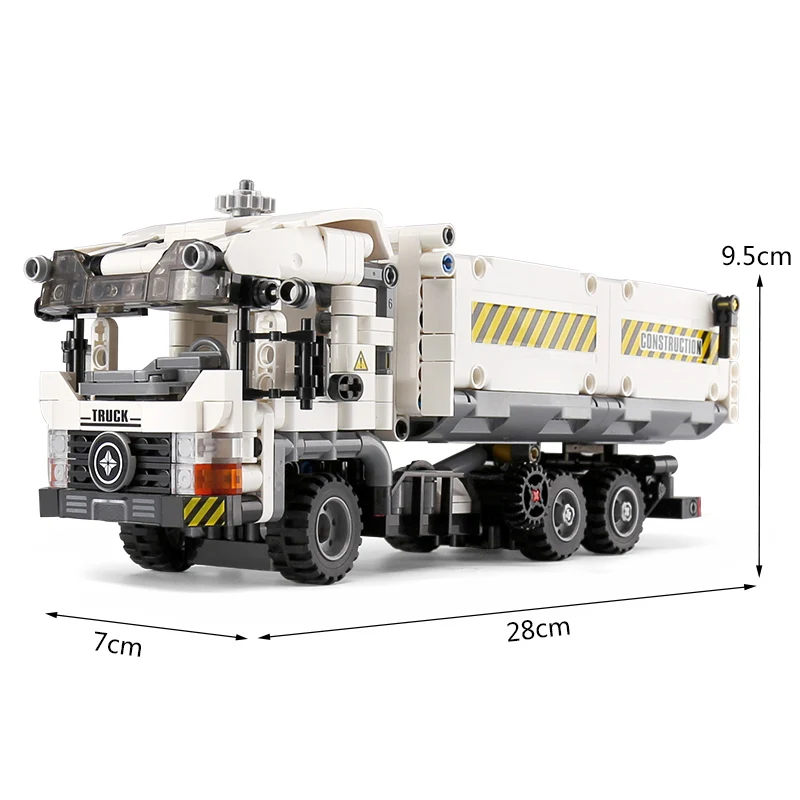 Yeshin 701704 Technic игрушечные машинки, набор грузовиков, строительные блоки, кирпичи, строительные игрушки для грузовиков, детские рождественские подарки