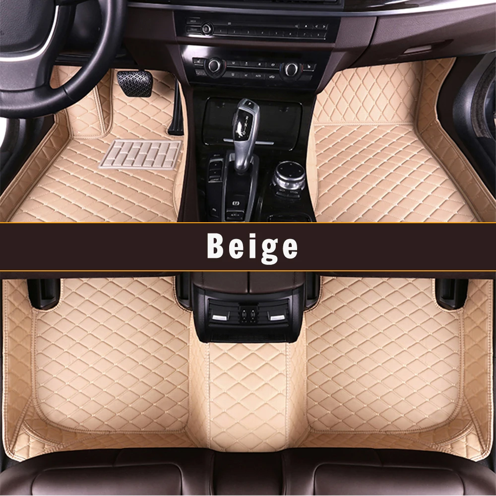 

Custom Car Floor Mats For BMW Cayenne â…¡ 958 Deluxe 2011 2012 2013 2014-2017 Leather Carpet Mats Auto Parts Interior Accessorie