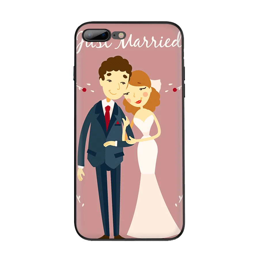 Чехол для iPhone 7 8 6 6s Plus 11 Pro XR X XS Max роскошный чехол я люблю тебя моя невеста милый |