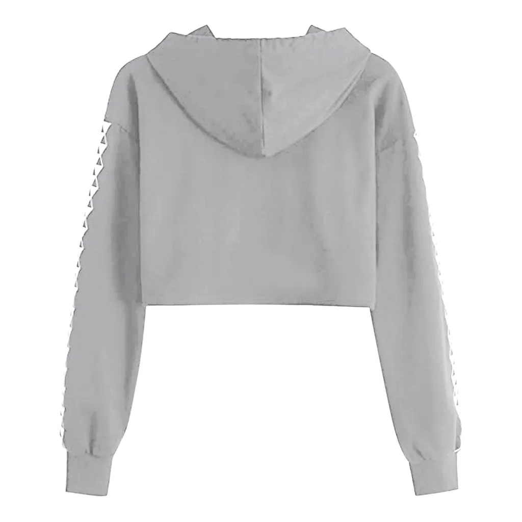 

Fashion Harajuku 3D Print Hoodie Hooded Women Print Sexy Crop Tops Sweatshirt Female Ladies Autumn Winter Pullovers Streetwear