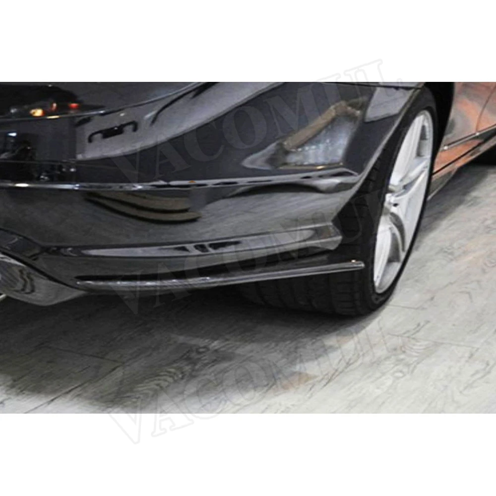 2 предмета в комплекте для C Class углеродного волокна задний бампер губ