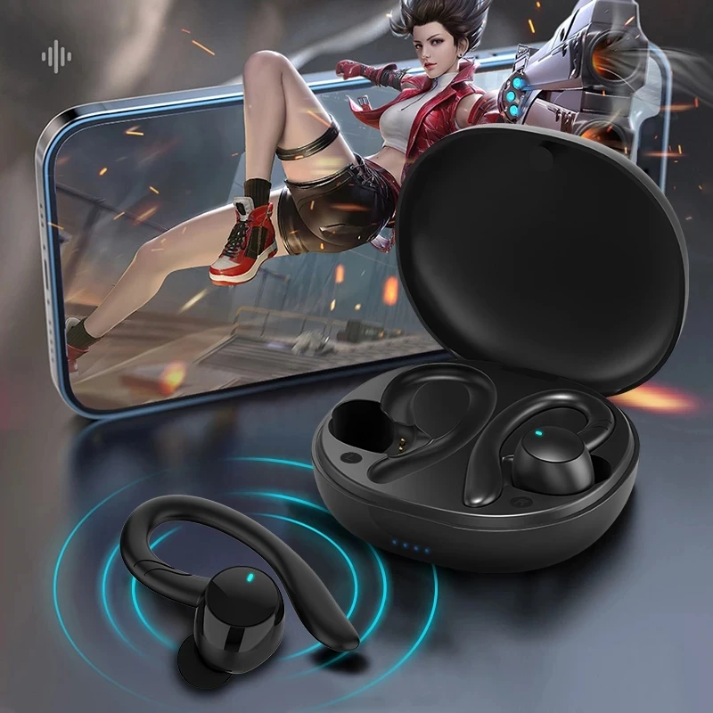 Настоящие беспроводные наушники Bluetooth 5 0 с микрофоном водонепроницаемые