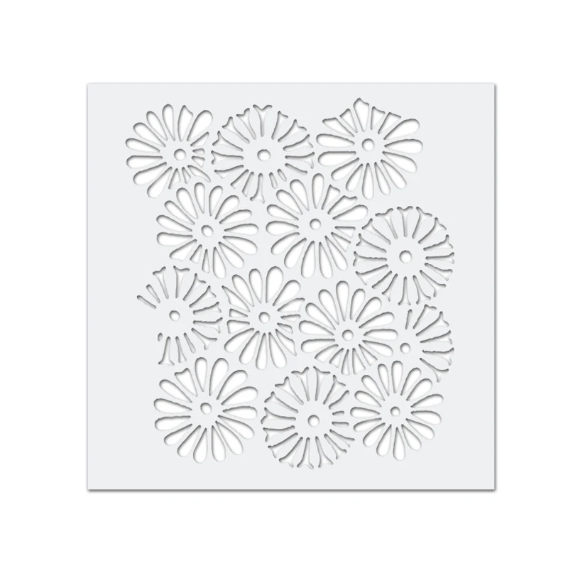 Новый пластиковый спрей для торта шаблон Бариста трафареты украшение инструмент