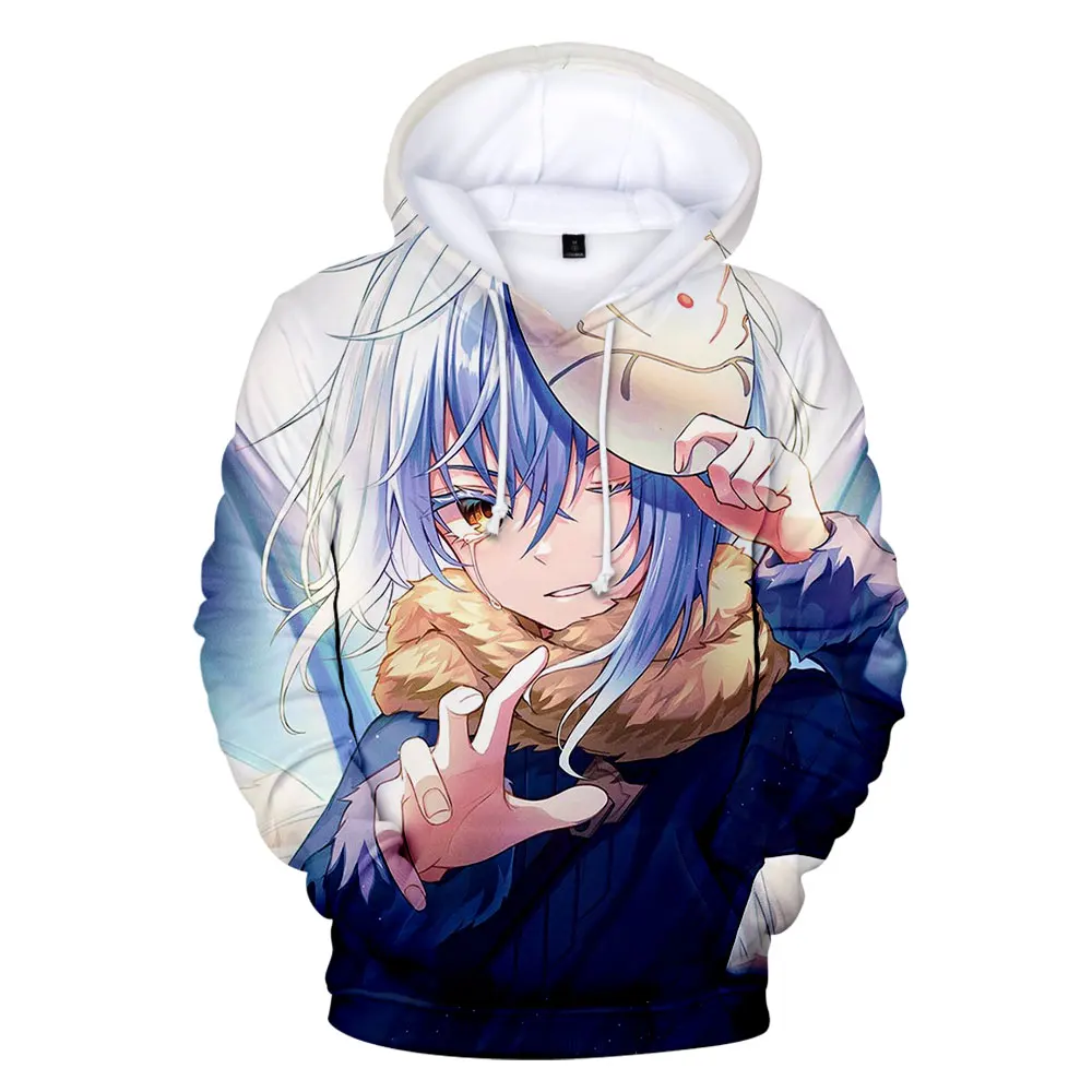 

That Time I Got Reincarnated as a Slime 3D Hoodie Comfortable Hip Hop Hoody Casual All-match Harajuku Unisex Hoodie tops