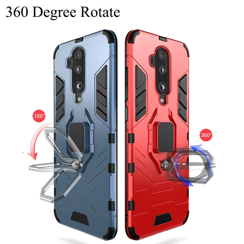 Противоударный чехол для Oneplus 7T 7 Pro, задний Чехол для One plus 7 7T Pro 6 T, магнитный автомобильный держатель с кольцом, полный Чехол, защитный чехол s