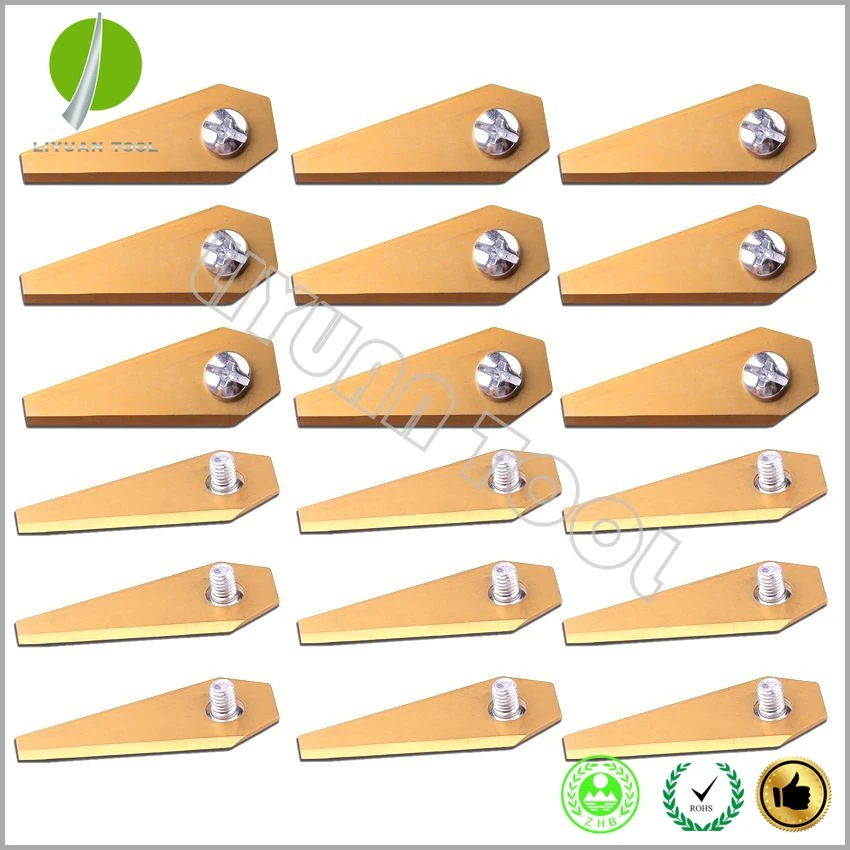 30 шт./упаковка сменные лезвия и винты для робота-газонокосилки из