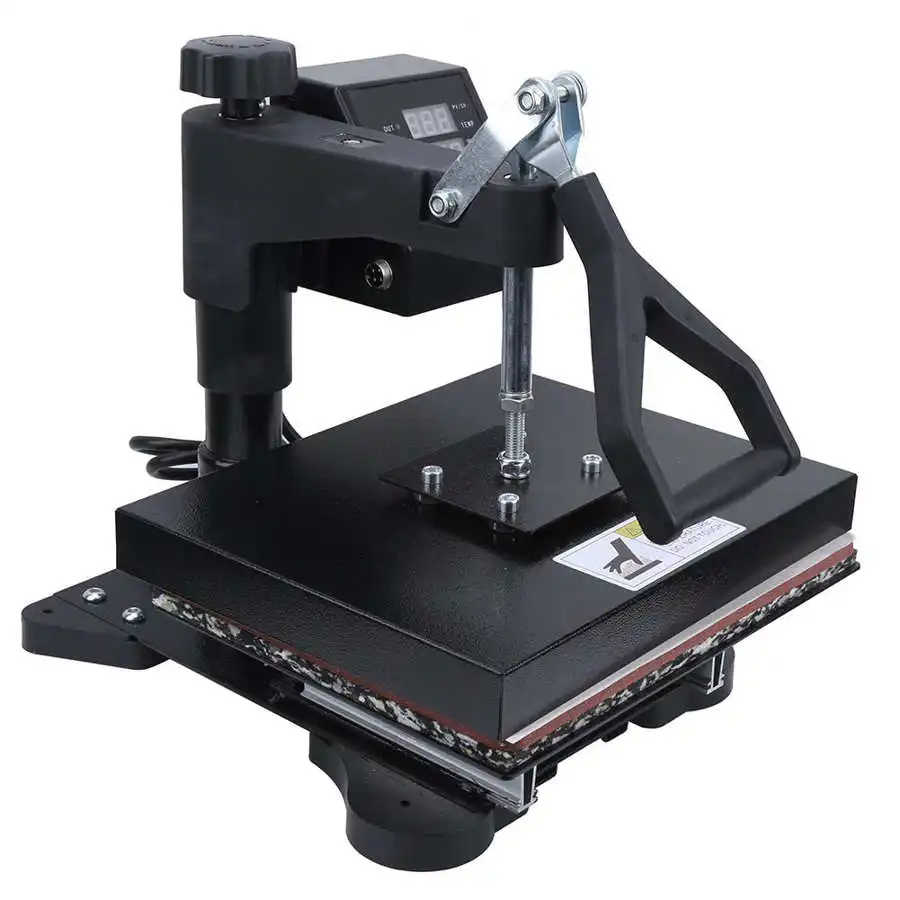 600 Вт высокомощный гидравлический термопресс для футболок машина переноса тепла