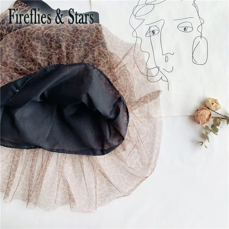 Летние комплекты из 2 предметов для девочек детская футболка + юбка пачка детские