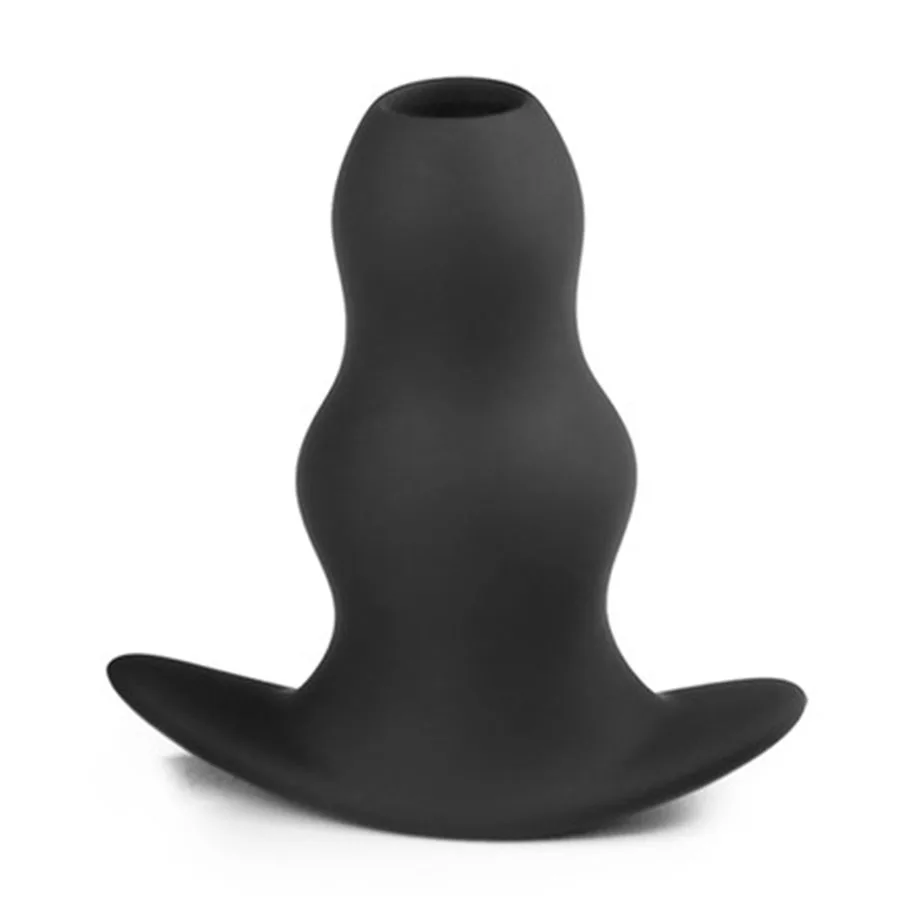 Полый анальный туннель Анальная пробка силиконовое промывание клизма