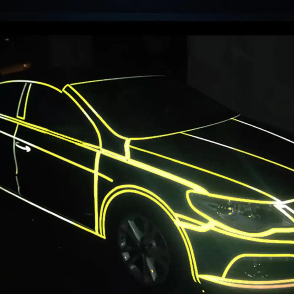 Светоотражающая лента флуоресцентная для горных велосипедов светоотражающие