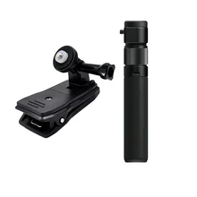 Rotating Time Selfie Stick Holder Tripod Monopod For Insta360 One X & Backpack Clip For Insta360 One X/Evo Action Camera