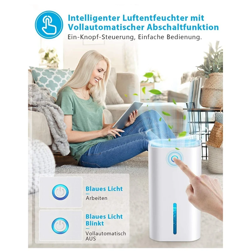 Электрический портативный осушитель воздуха 1000 мл миниатюрный тихий Осушитель