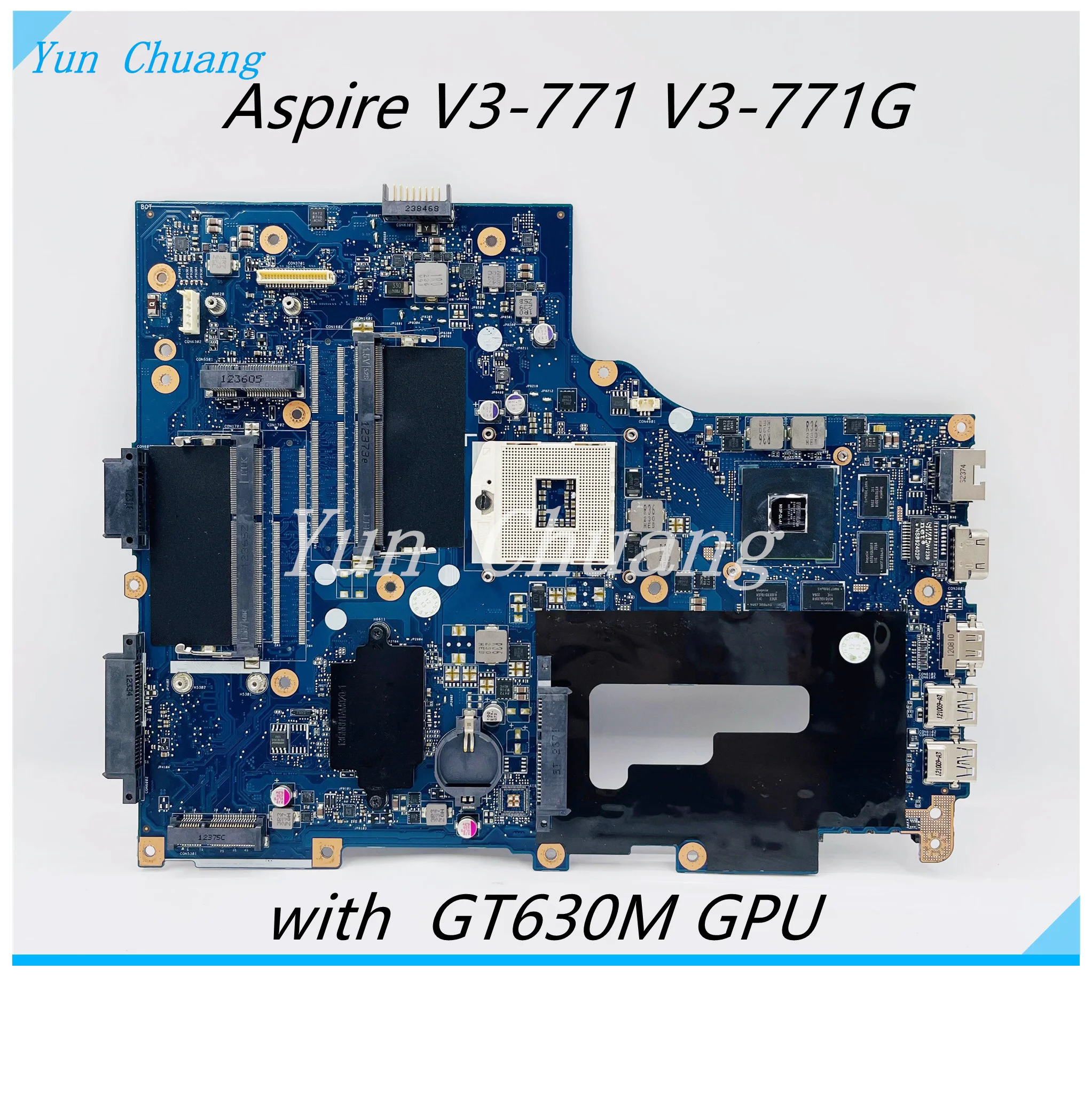 Материнская плата NBRYN11001 NB. Market 2 1 001 VA70 VG70 REV: для Acer Aspire V3-771 V3-771G GPU HM77 GT630M |