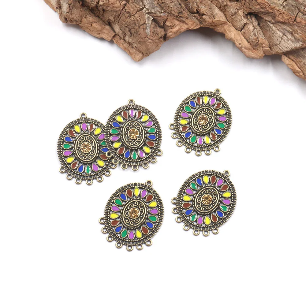 12 шт. соединители для сережек с эмалью | Украшения и аксессуары