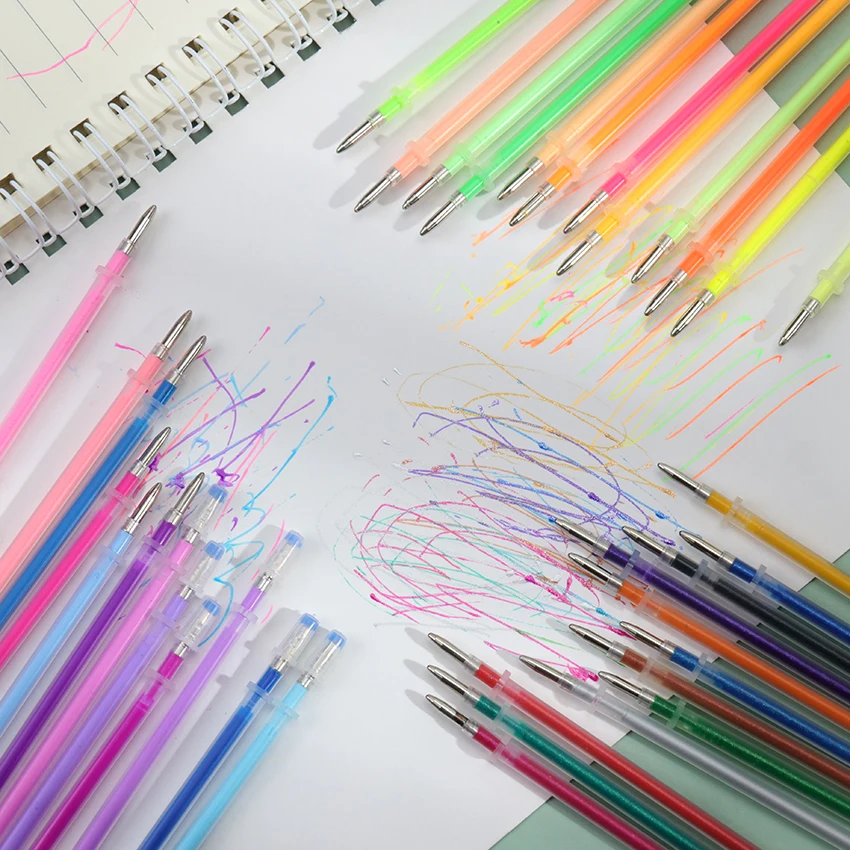 36 шт./лот новинка цветов набор гелевая ручка для вспышки рисования|pen gel pen|gel pen