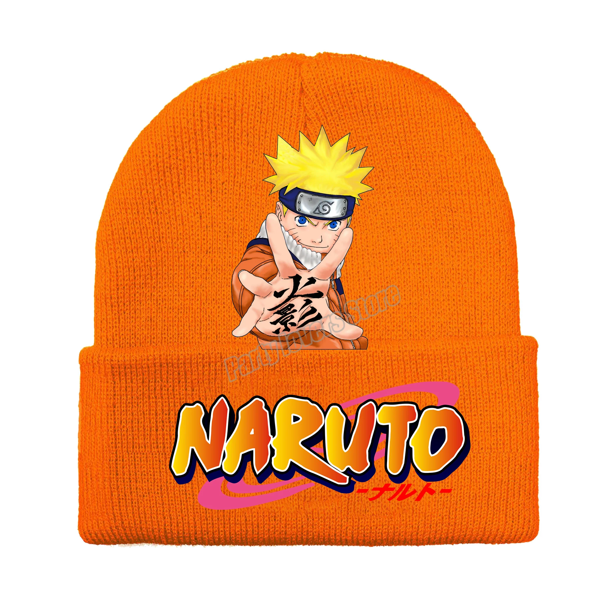 Naruto Knit Hat Adult Baby for Boy Warm Winter Kids Beanie Children Hats Girls Boys Cap Gift | Мебель