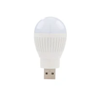newest mini usb led light portable 5v 5w energy saving ball lamp bulb for laptop usb socket scvd889