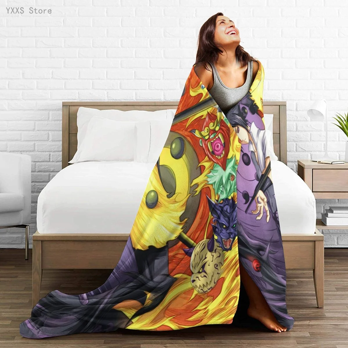 

Anime 3D printed Ultra-Soft Micro Fleece Blanket flannel throw Sherpa bedspread bedding sofa picnic fur soft blanket 300336513