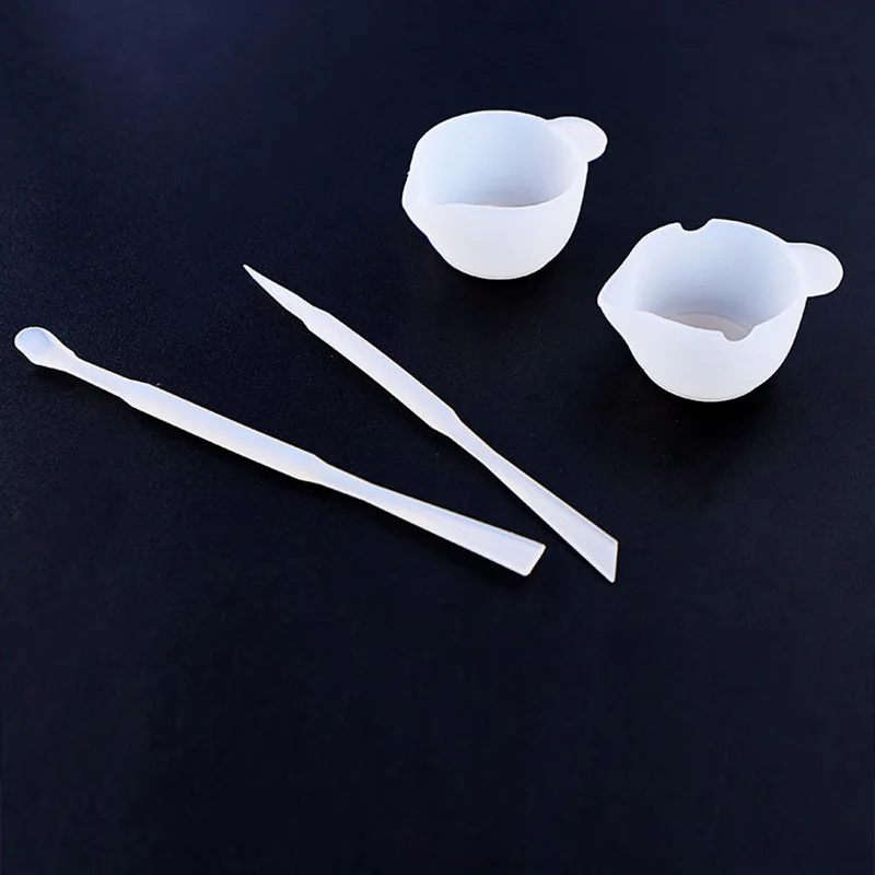 

Mix Cup Handmade Easy Clean Reusable Tools Silicone Resin Mold Kit Epoxy Sticks Crafts Jewelry Making DIY Durable