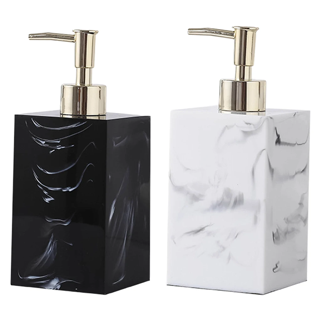 

500ml Bathroom Countertop Plastic Pump Bottle 500ml Lotion Shampoo Dispenser
