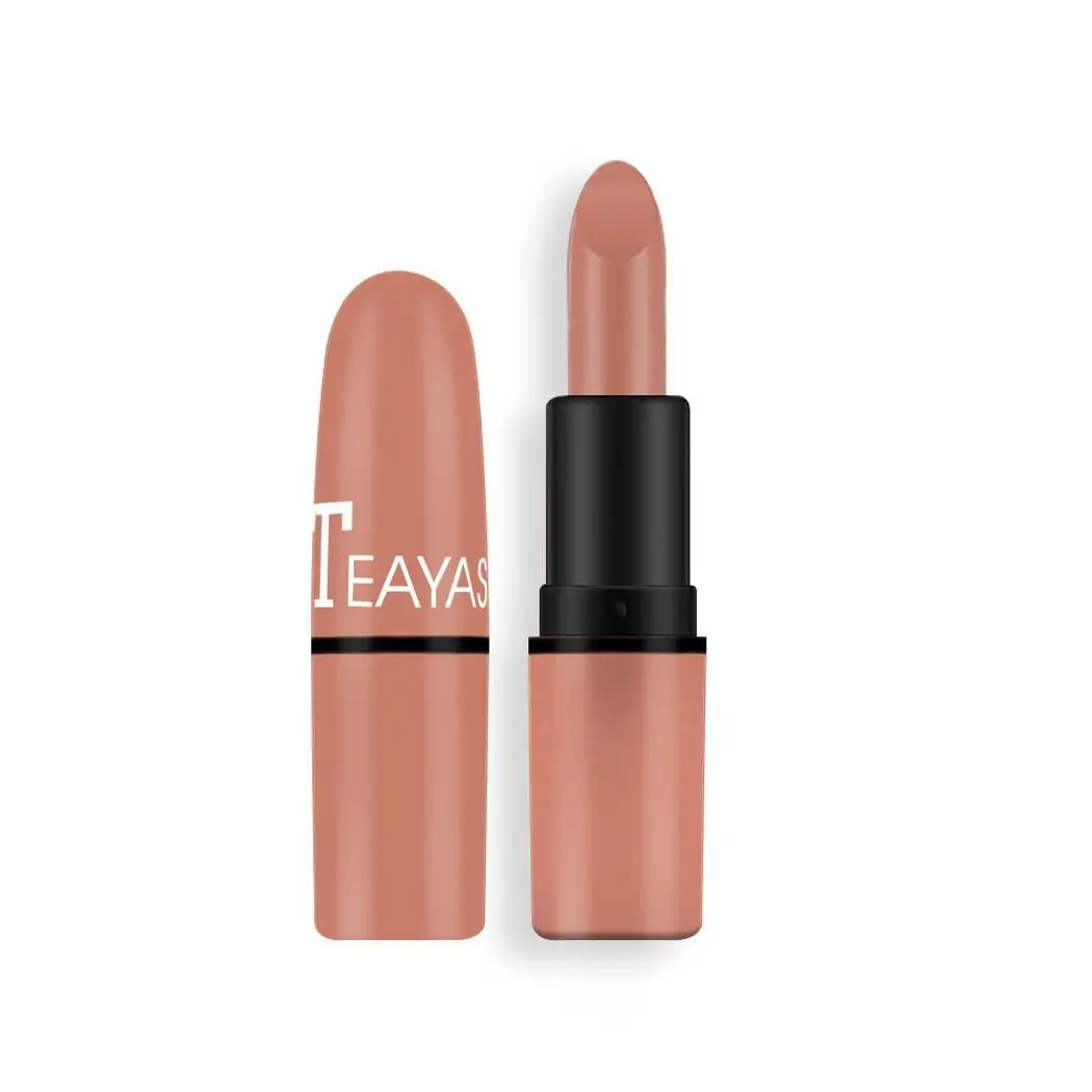 Помада матовая Водонепроницаемая стойкая помада для губ красные коричневые