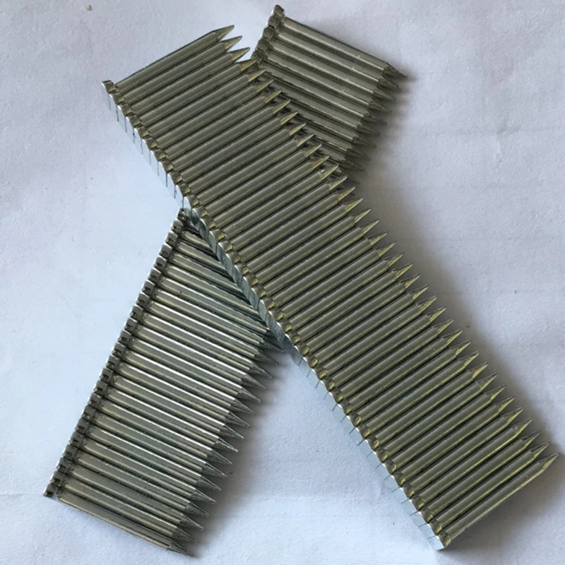 

400PCS Pneumatic Steel Nails ST18 ST25 ST32 ST38 ST45 ST50 Steel Nails Cement Nails
