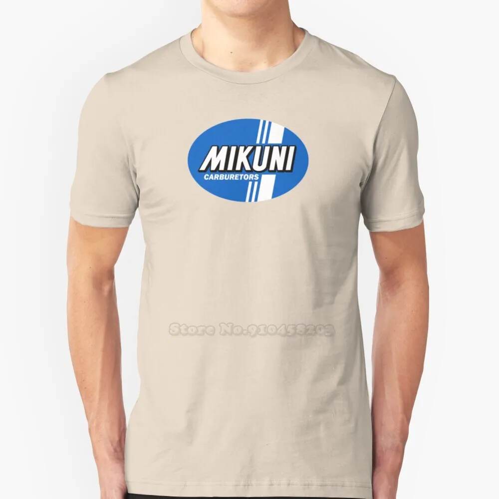 Футболка мужская с логотипом Mikuni хлопковая рубашка высокого качества топы Datsun