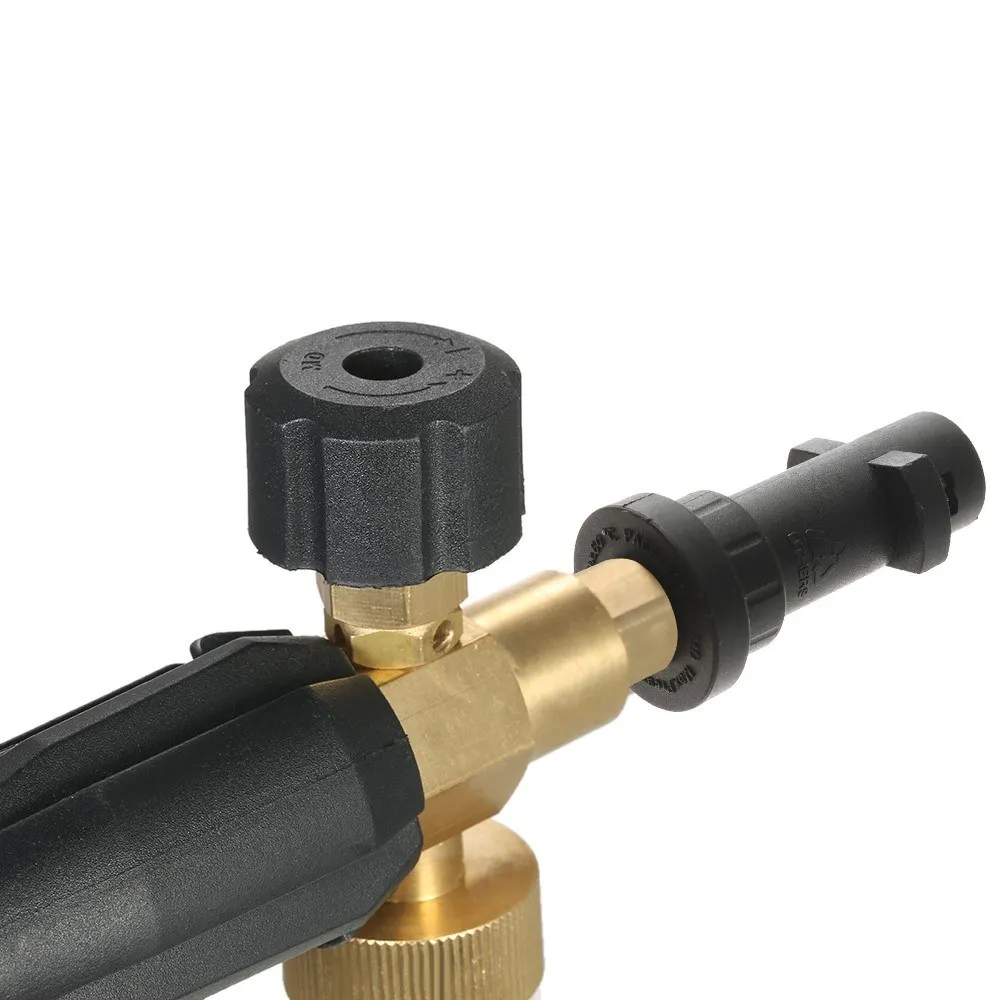 Регулируемая банка для мытья автомобиля латунный пенораспылитель из