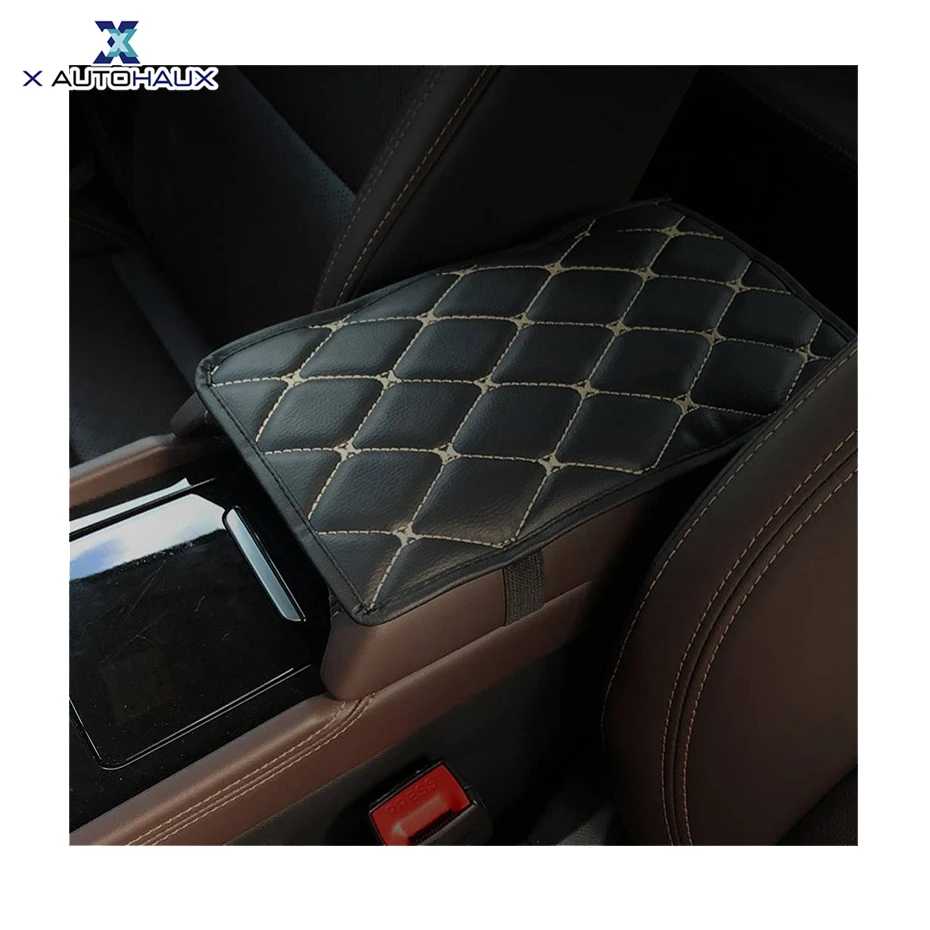 X Autohaux Универсальный черный красный чехол для центральной консоли из