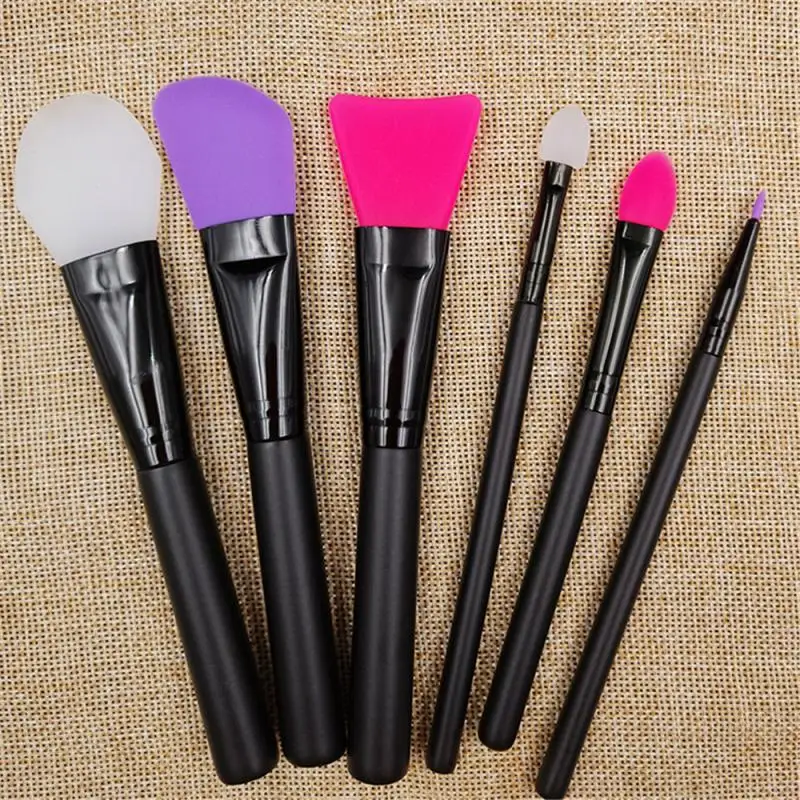 

Professional Silicone Face Mask Brush Flexible Facial Mud Applicator Body Lotion Cream Mixing Cosmetic DIY Makeup Beauty Tools