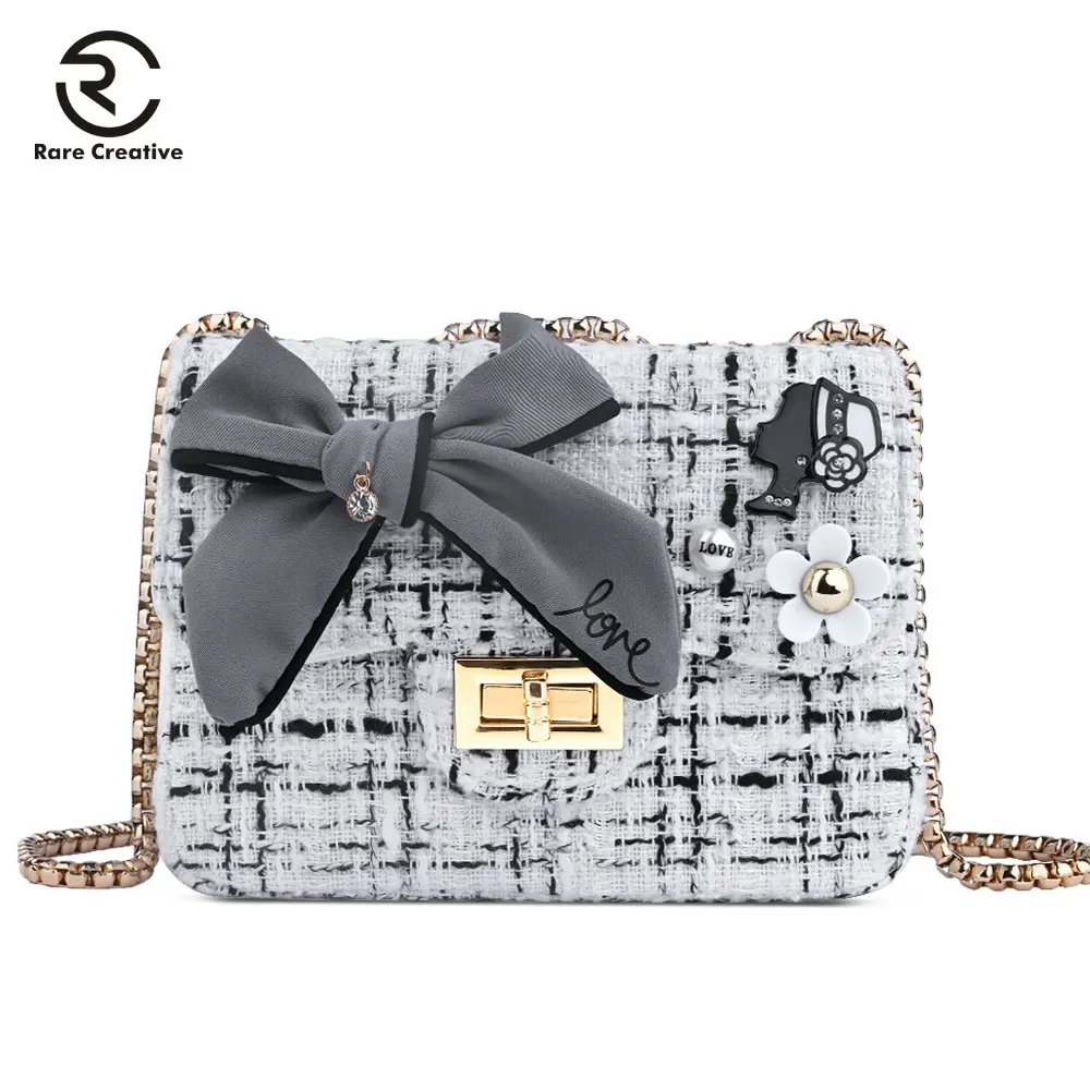 Редкие креативные цветы буквы DIY сумки через плечо Принцесса Прекрасный бренд