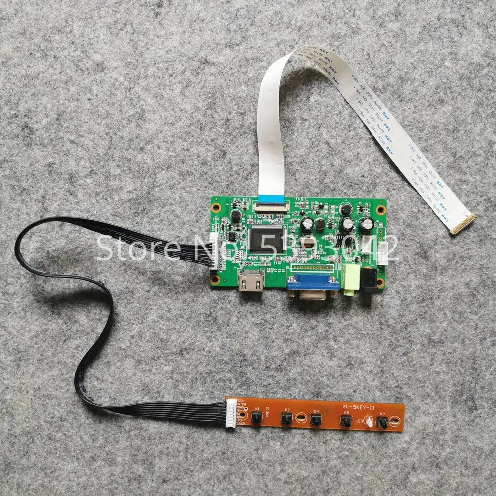 Для N116BGE EA2 EB2 WLED EDP 30 контактов 11 6 &quot+ VGA дисплей Контроллер привод доска 1366*768