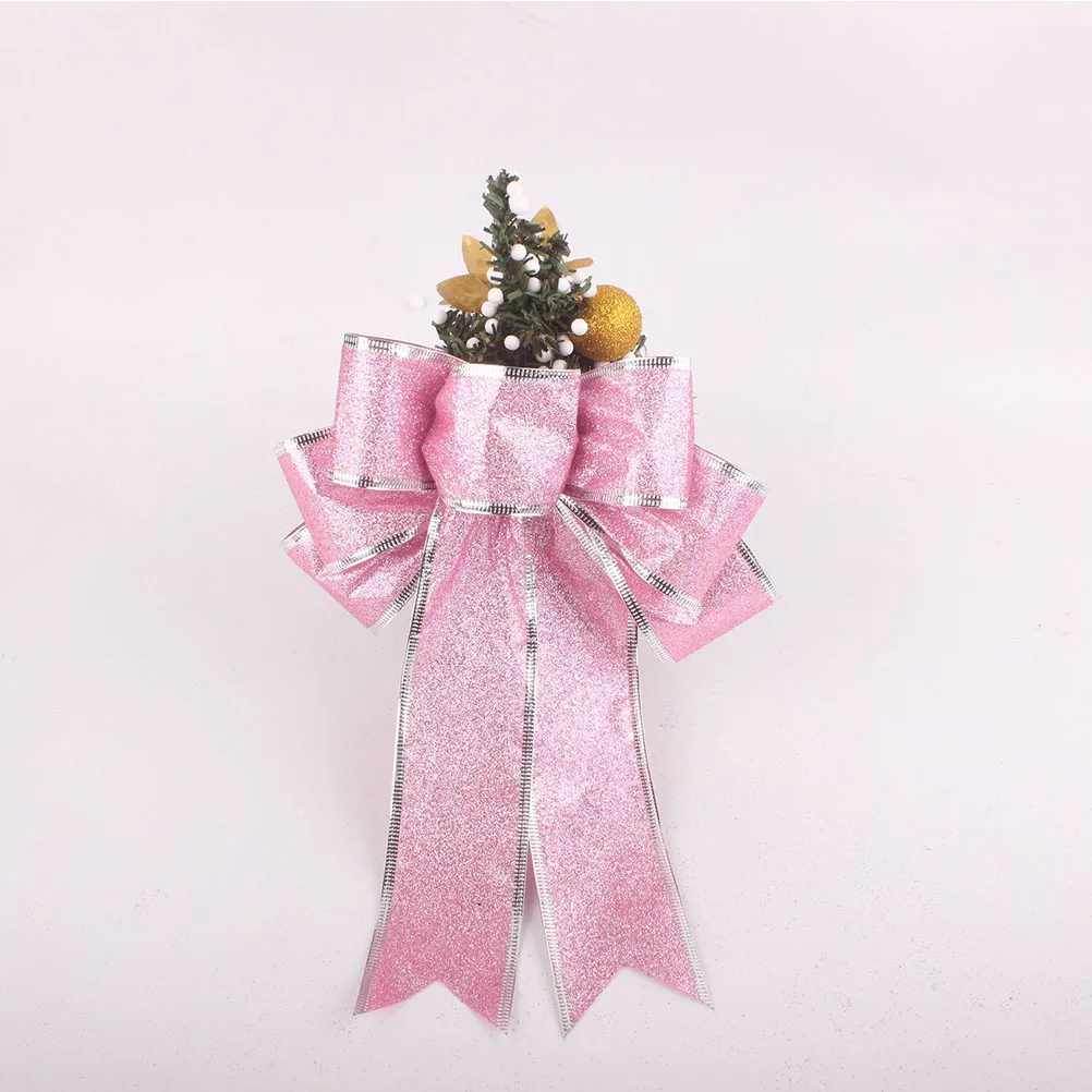 9 шт. 13 см рождественские банты ленты креативные шикарные нежные игрушки для