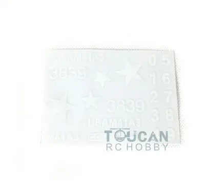 

1/16 HENG LONG Scale Walker Bulldog RC Tank 3839 Sticker Decal TH00236-SMT4