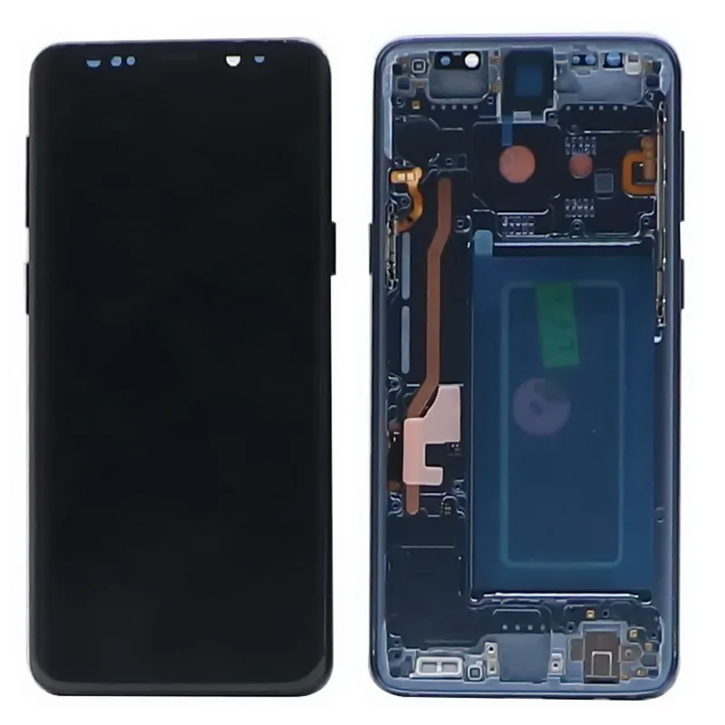 Original LCD With dots For SAMSUNG Galaxy S9 G960 G960F Display S9 Plus S9+ G965 G9650 G965F LCD Touch Screen Digitizer Assembl enlarge