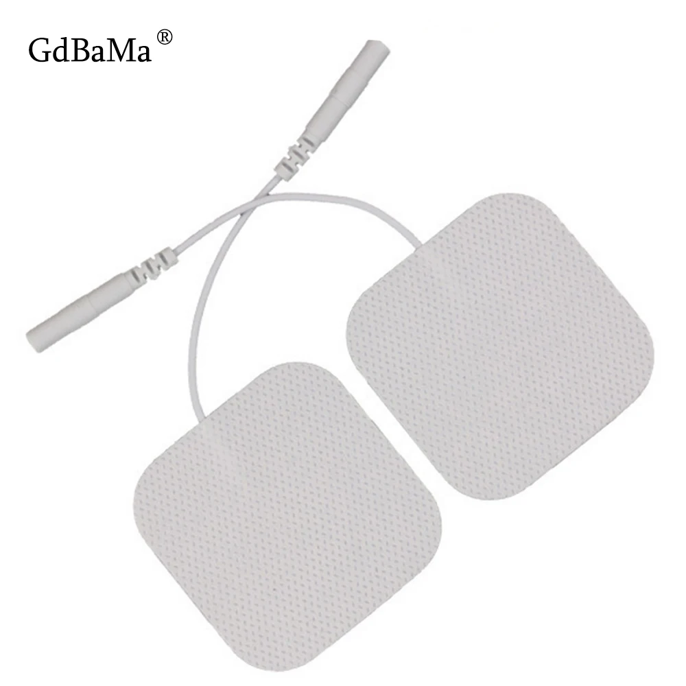 

Self Adhesive Tens Electrode Replacement Pads 50pcs/100pcs Square 4*4/5*5 cm Muscle Stimulator Electric Digital Machine Massage
