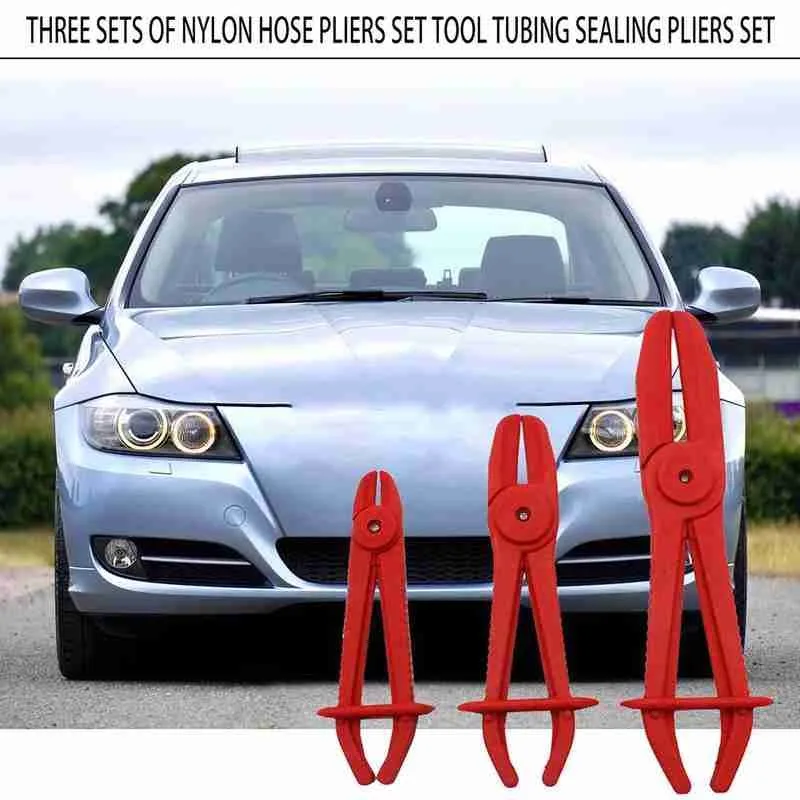 

Plastic Tubing Sealing Pliers Set Auto Tubing Clamps Auto Sealing Repair Plastic Repair Pliers Auto Pipe Auto Repair Tools U7Z0
