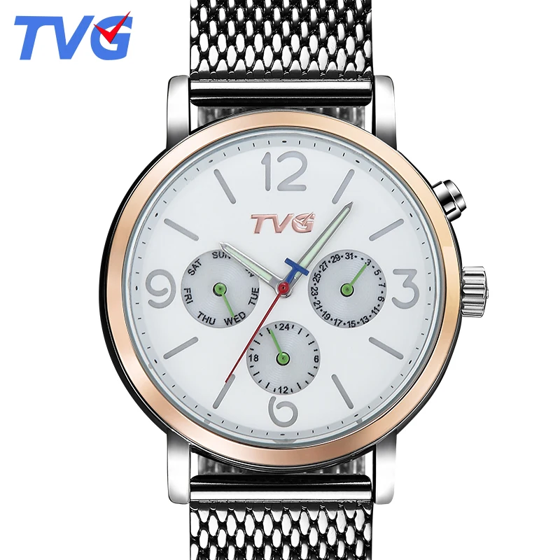 Мужские часы японские кварцевые с заводом от движения мужские водонепроницаемые