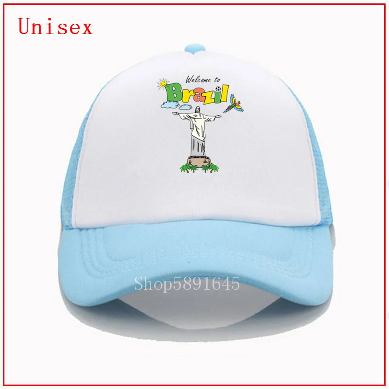 Добро пожаловать в Бразилию милая бейсбольная аниме шляпа gorras mujer с пластиковым