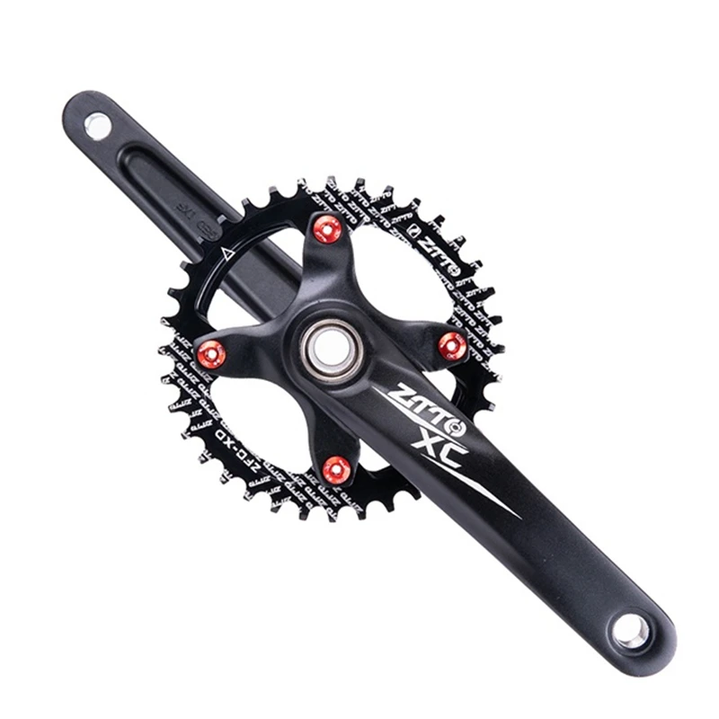 MTB Crankset узкий широкий 104 BCD горный велосипед 170 мм кривошипная рукоятка с нижней