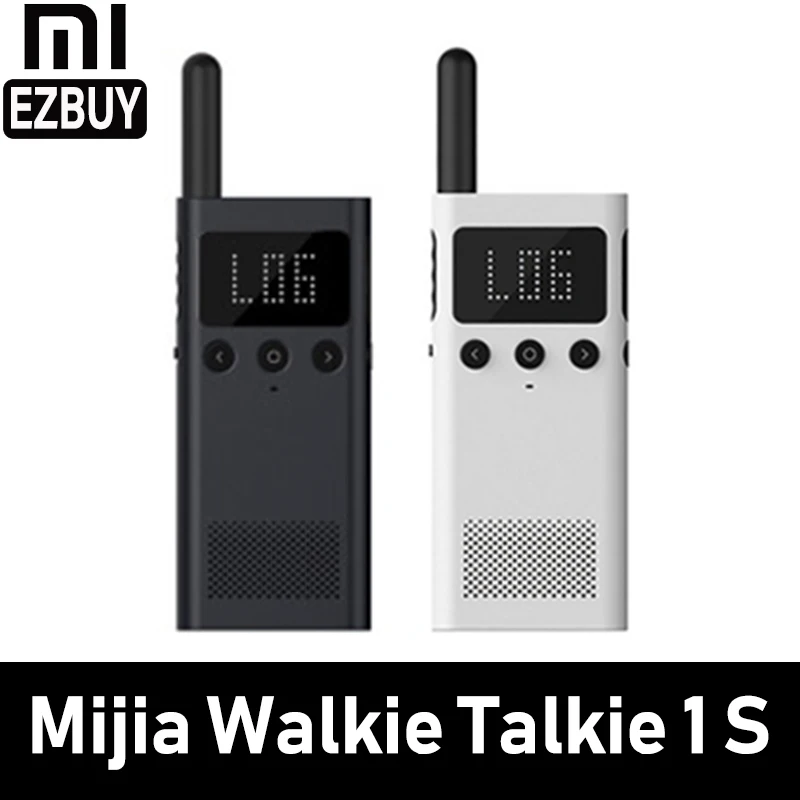 Обновленная версия Xiaomi Mijia Smart Walkie Talkie 1S с fm радио динамиком в режиме ожидания